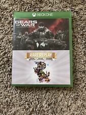 Gears of War Ultimate Edition and Rare Replay Xbox One US box art
